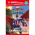 DK Super Readers Level 3 Marvel Captain America Meet Sam Wilson! - Hardcover