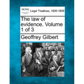 The Law of Evidence. Volume 1 of 3 - Paperback