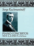 Piano Concertos Nos. 1, 2 and 3 in Full Score - Paperback