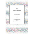 The Shiva Samhita: A Critical Edition and An English Translation - Hardcover