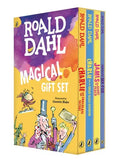 Roald Dahl Magical Gift Boxed Set (4 Books): Charlie and the Chocolate Factory, James and the Giant Peach, Fantastic Mr. Fox, Charlie and the Great Gl - Boxed Set