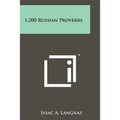 1,200 Russian Proverbs - Paperback