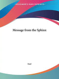 Message from the Sphinx - Paperback