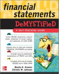 Financial Statements Demystified: A Self-Teaching Guide: A Self-Teaching Guide - Paperback