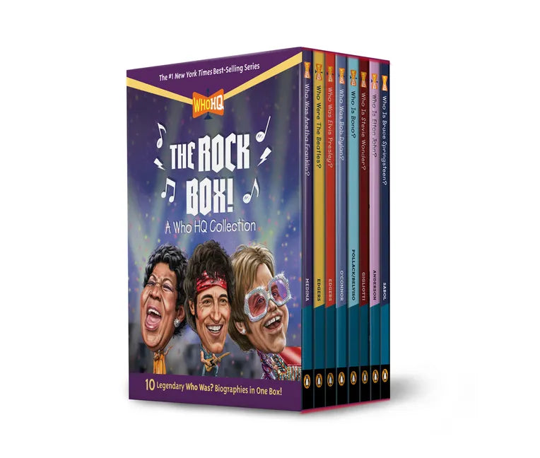 The Rock Box!: A Who HQ Collection: A Who HQ Collection of the Most Influential Figures in Rock Music - Paperback