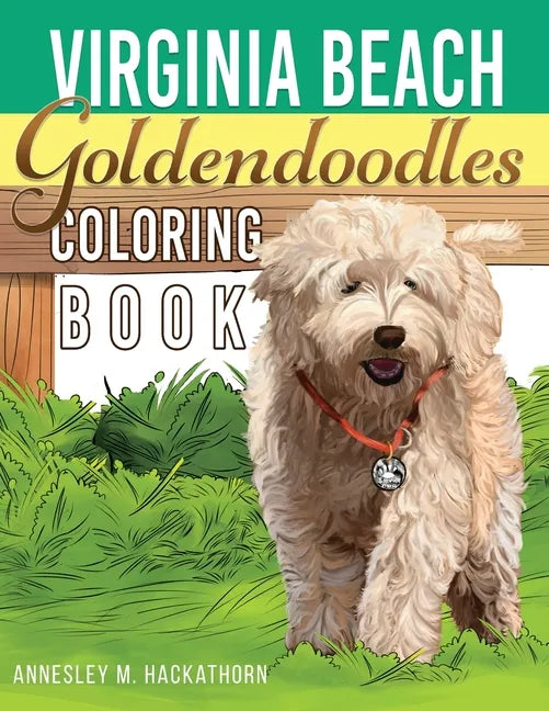 Virginia Beach Goldendoodles Coloring Book - Paperback