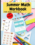 Summer Math Workbook for kids Ages 8-10: Brain Challenging Math Activity Workbook for 3rd Grade Kids, Toddlers - Paperback