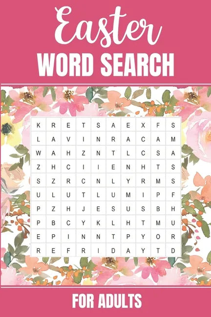 Easter Word Search for Adults: Christian Crossword for Adults Cross Words Puzzle Book Word Search Large Print - Paperback