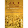 Europe 1715-1919: From Enlightenment to World War - Paperback