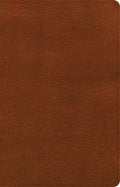 NASB Large Print Personal Size Reference Bible, Burnt Sienna Leathertouch, Indexed - Imitation Leather