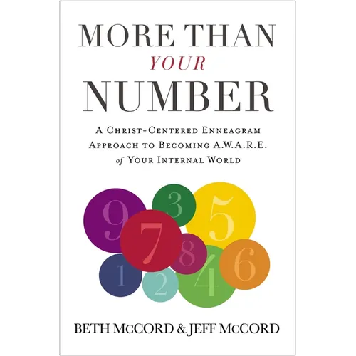 More Than Your Number: A Christ-Centered Enneagram Approach to Becoming Aware of Your Internal World - Paperback