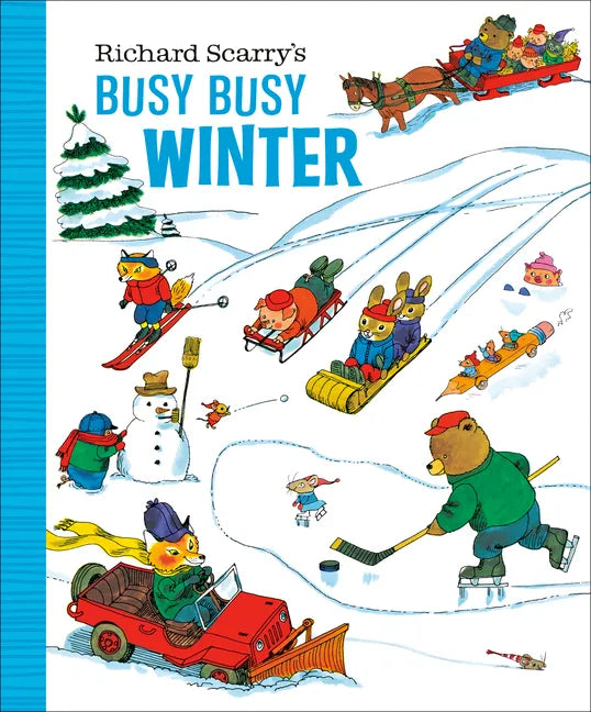 Richard Scarry's Busy Busy Winter - Board Book