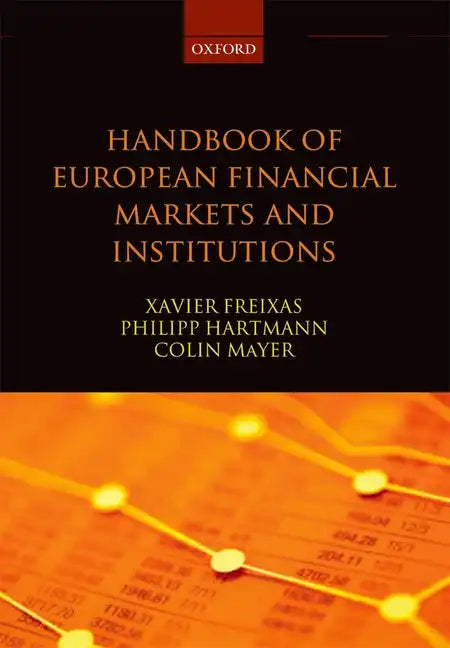 Handbook of European Financial Markets and Institutions - Paperback