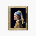Girl with a Pearl Earring by Johannes Vermeer Art Frame Pin - Museum Souvenir Fine Art Lapel Pin