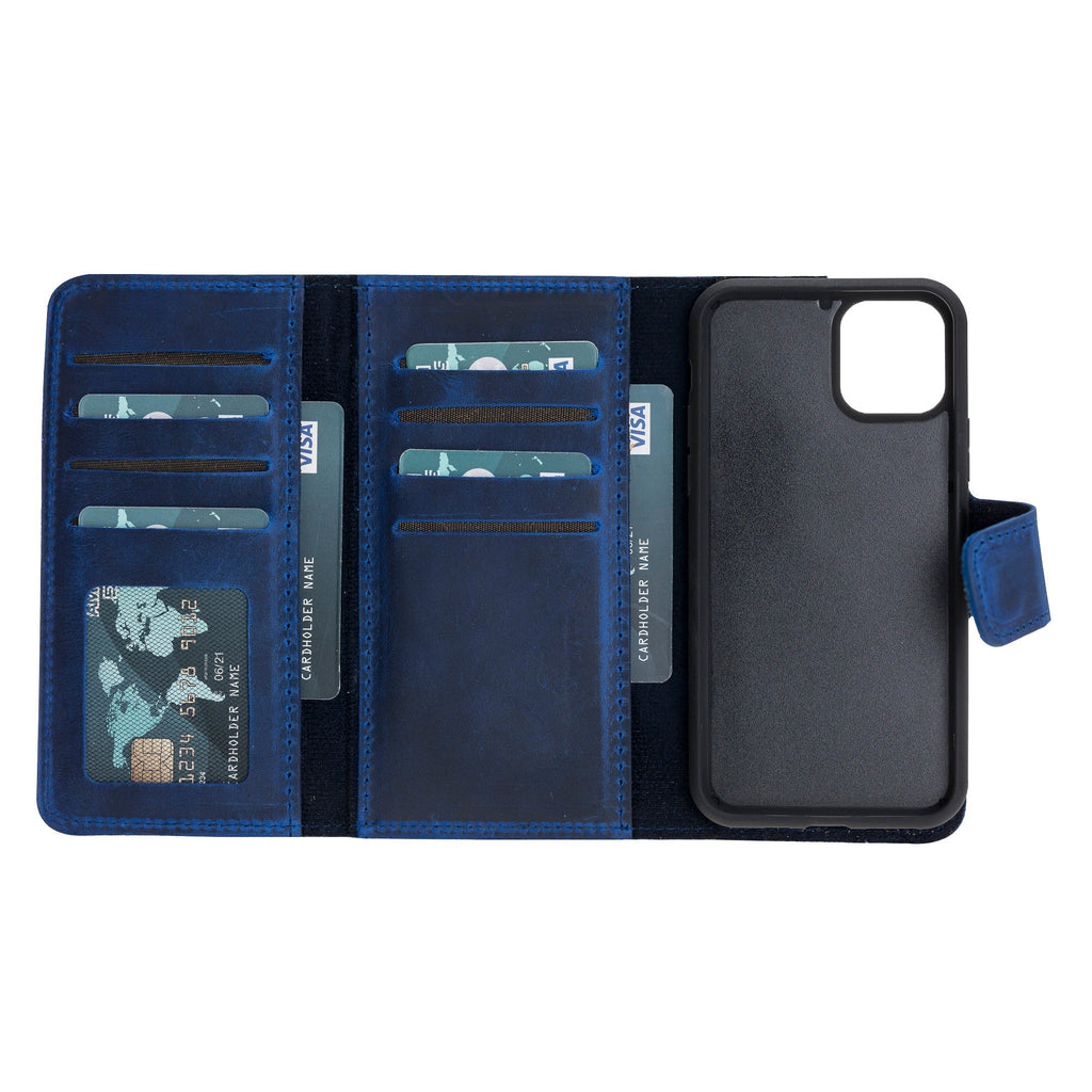 iPhone 11 Pro Leather Wallet Case Detachable RFID – Santa
