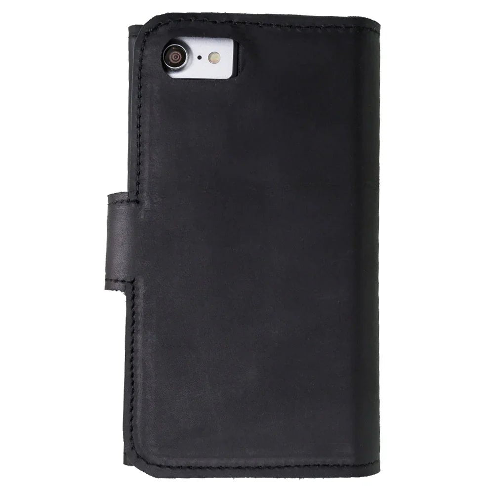 Santa iPhone SE / 8 / 7 Leather Detachable Wallet Case