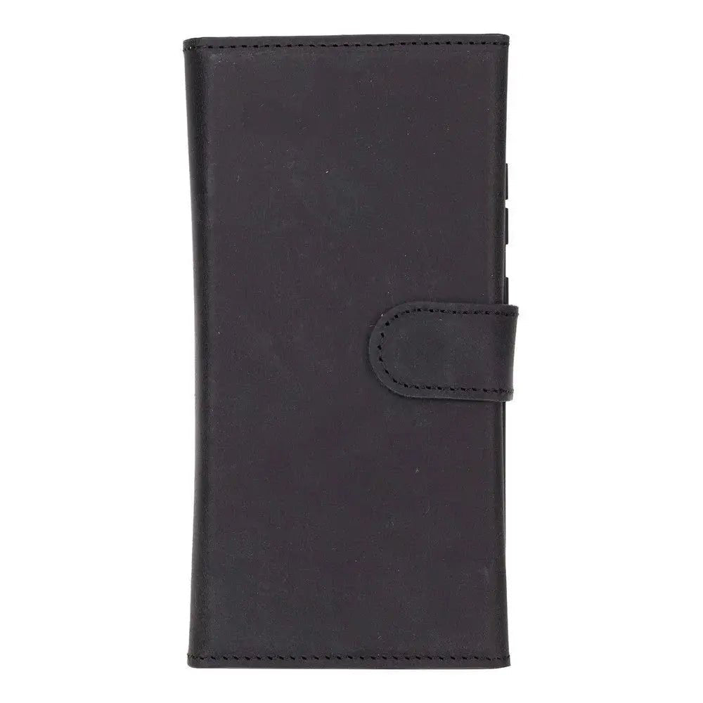 Samsung Galaxy S25 Ultra Leather Wallet Case Detachable RFID – Santa