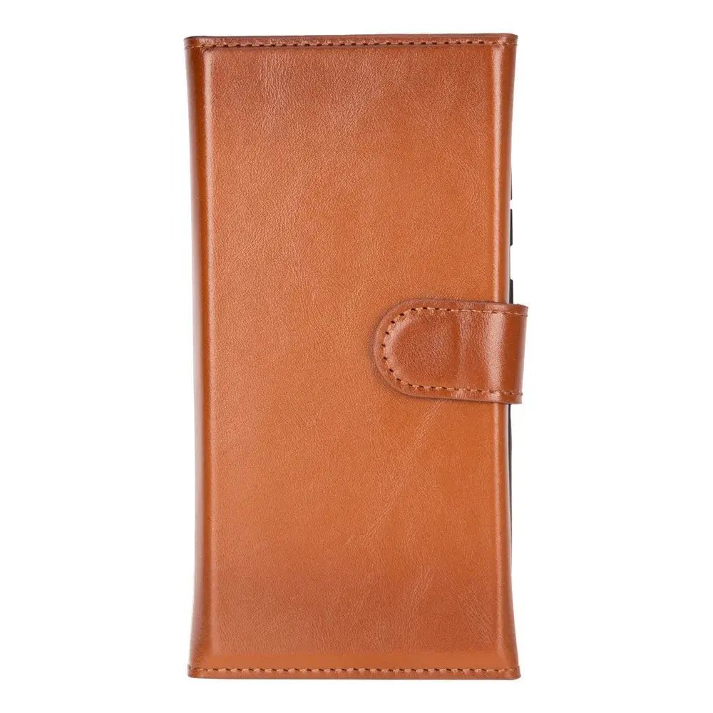 Samsung Galaxy S25 Ultra Leather Wallet Case Detachable RFID – Santa