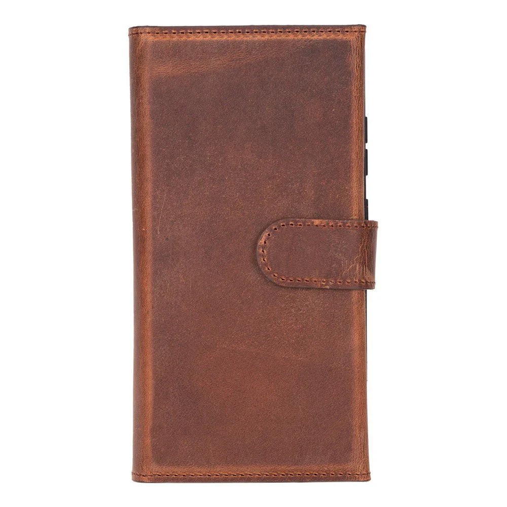 Samsung Galaxy S22 Plus Leather Wallet Case Detachable RFID – Santa
