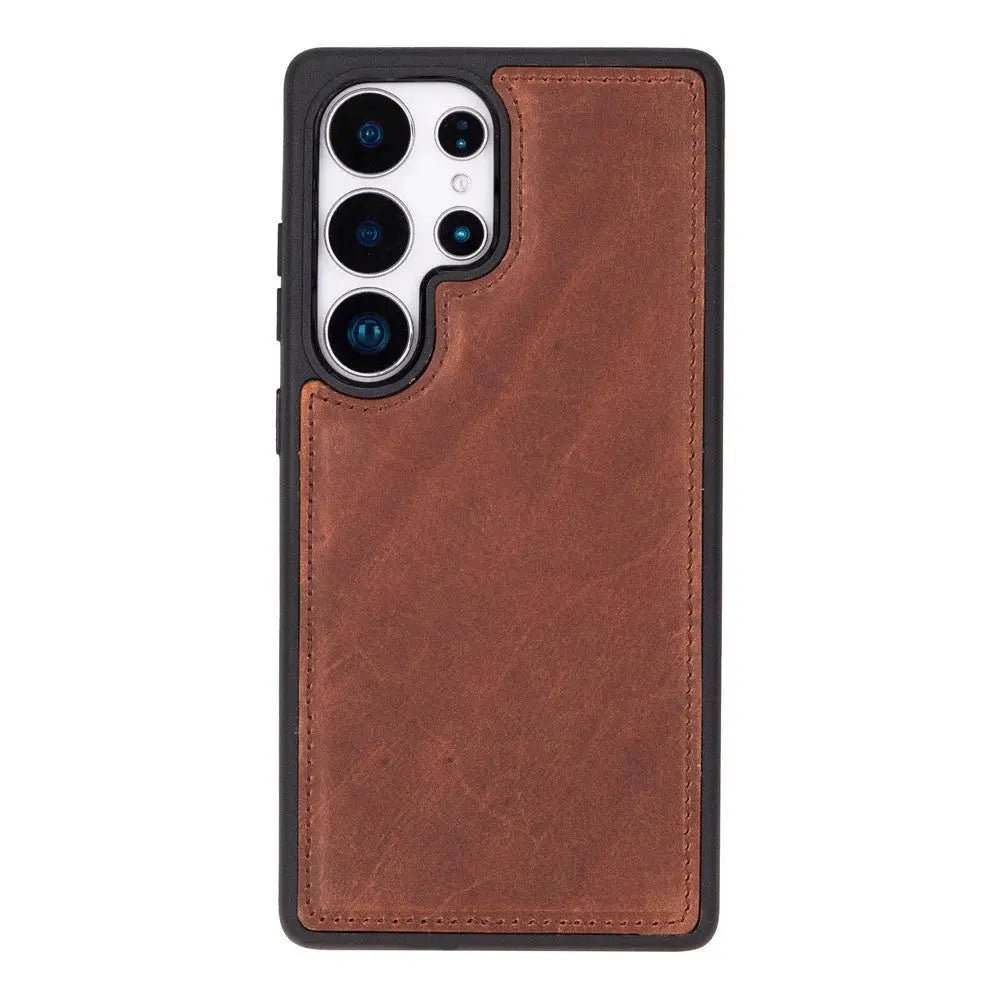 Samsung Galaxy S25 Ultra Leather Wallet Case Detachable RFID – Santa