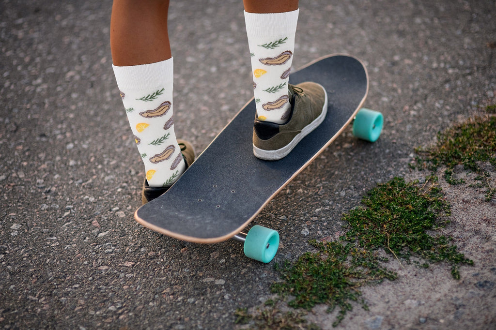 Fancy Oyster Socks - Comfy Cotton for Men & Women